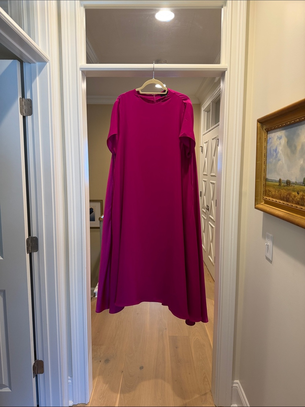 Banana Republic Fuchsia A-Line Dress